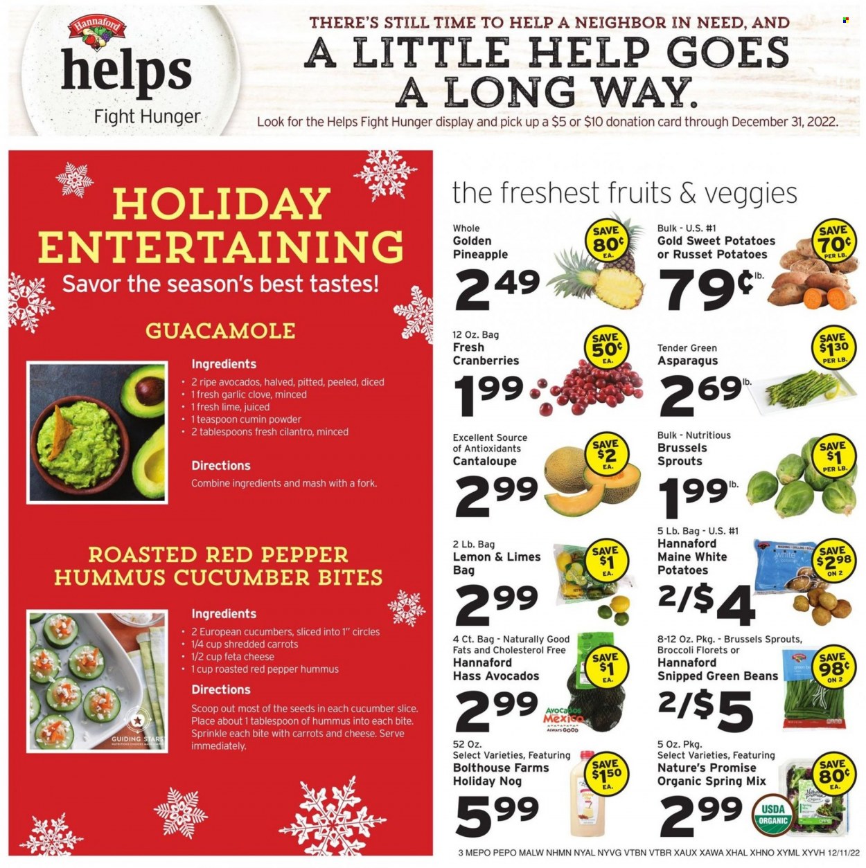 Hannaford ad - 12/11/2022 - 12/17/2022. Page 4