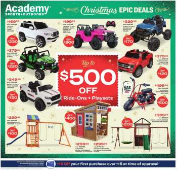 Academy Sports + Outdoors Flyer - 12/12/2022 - 12/18/2022.