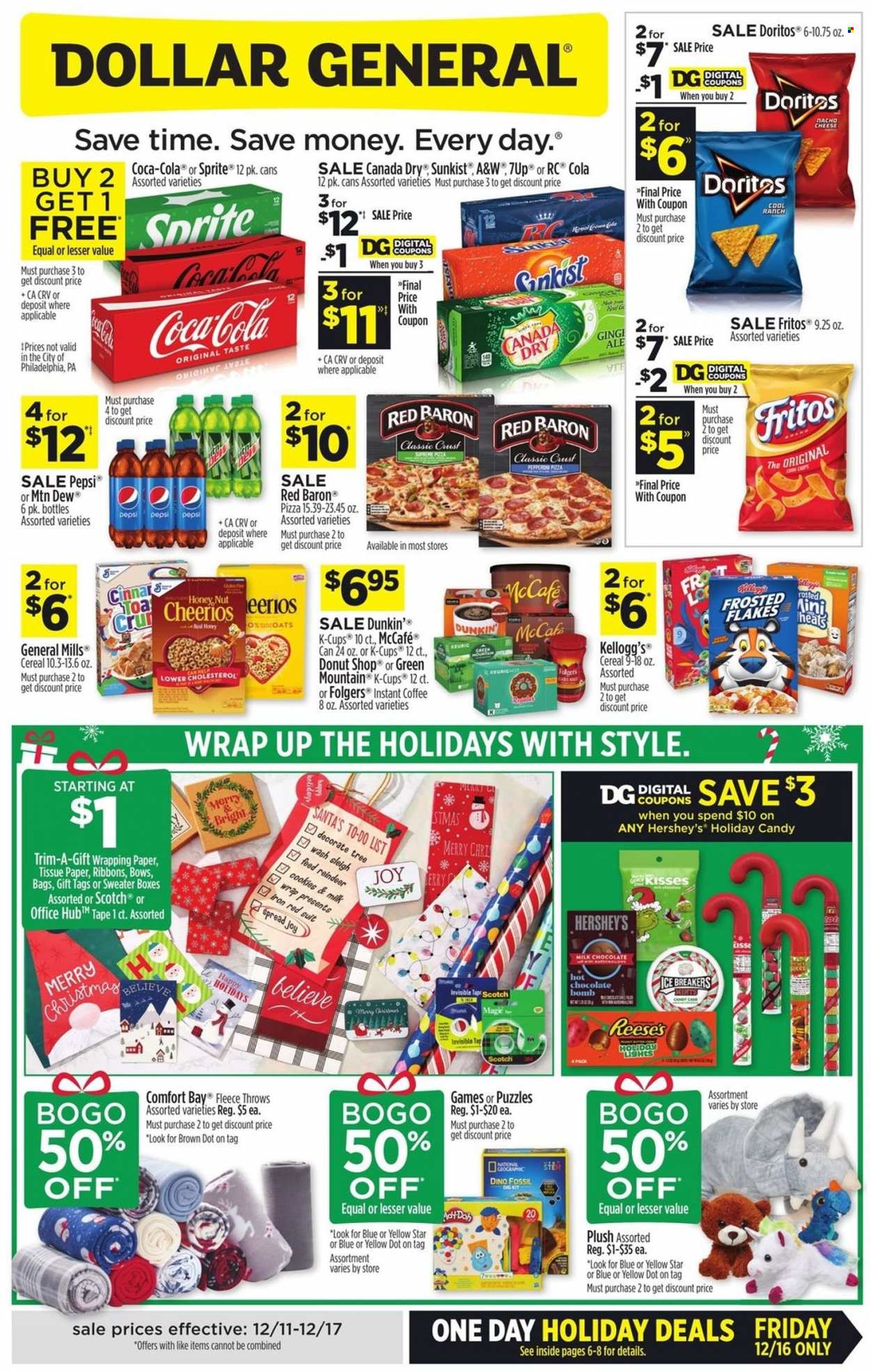 Dollar General ad - 12/11/2022 - 12/17/2022. Page 1