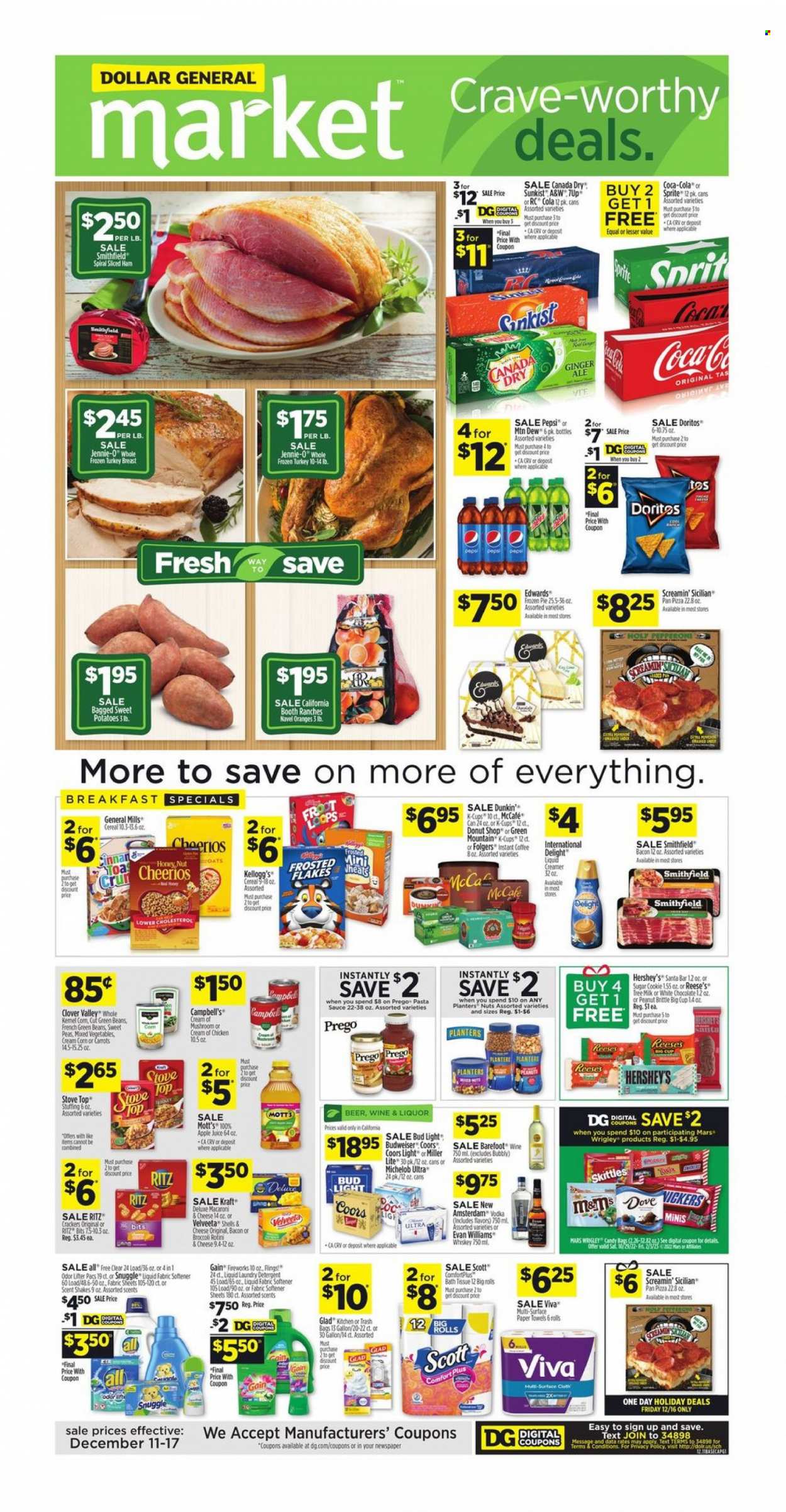 Dollar General ad - 12/11/2022 - 12/17/2022. Page 1
