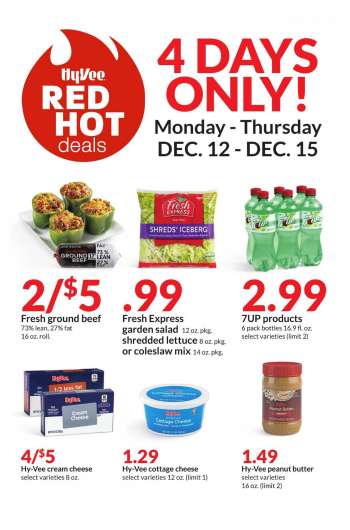 Hy-Vee Flyer - 12/12/2022 - 12/15/2022.