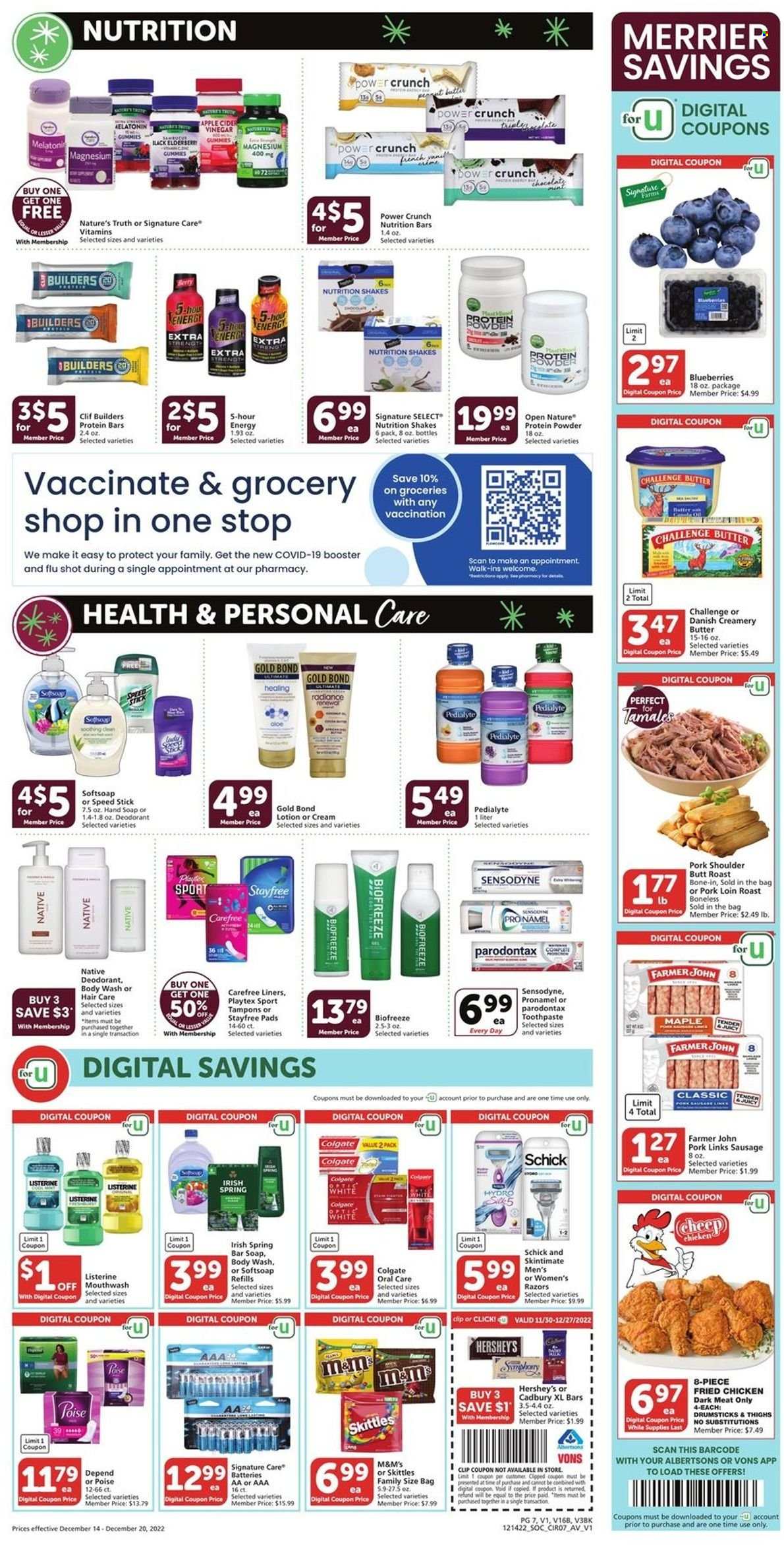 Albertsons ad - 12/14/2022 - 12/20/2022. Page 7