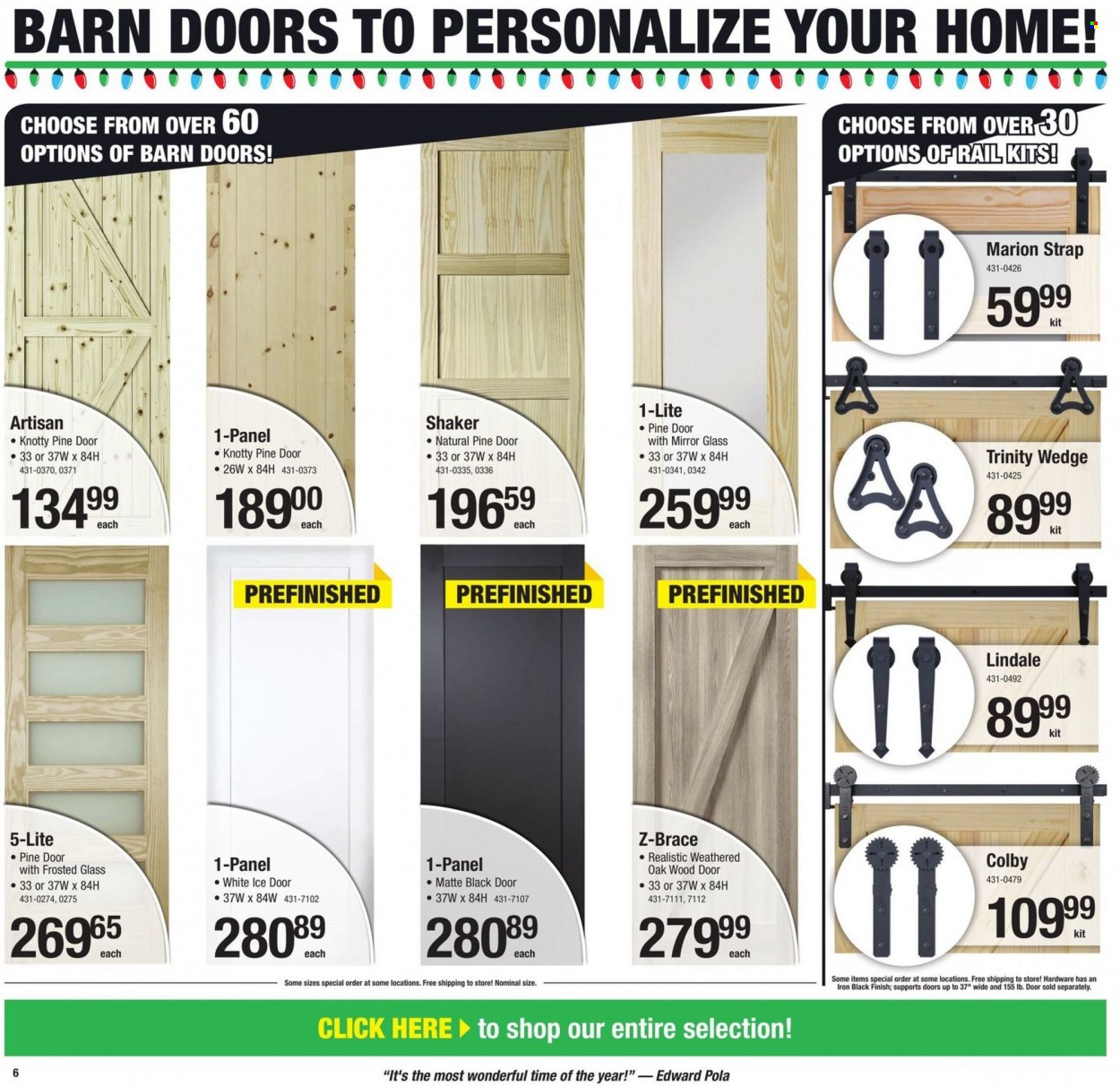 Menards ad - 12/13/2022 - 12/24/2022. Page 6