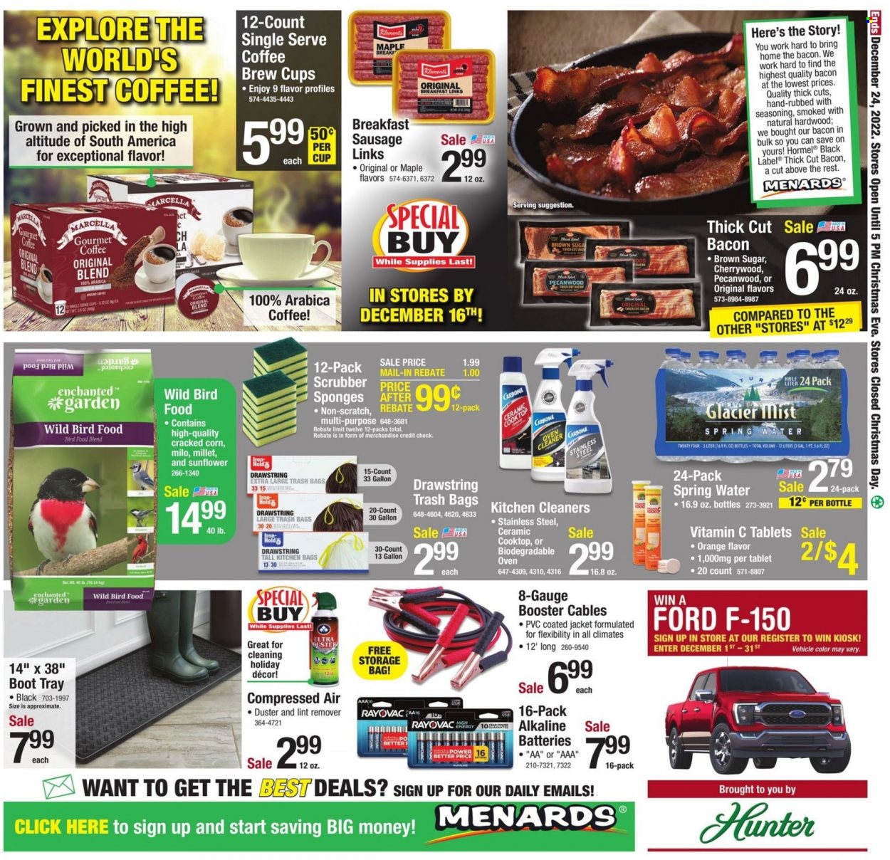 Menards ad - 12/13/2022 - 12/24/2022. Page 25