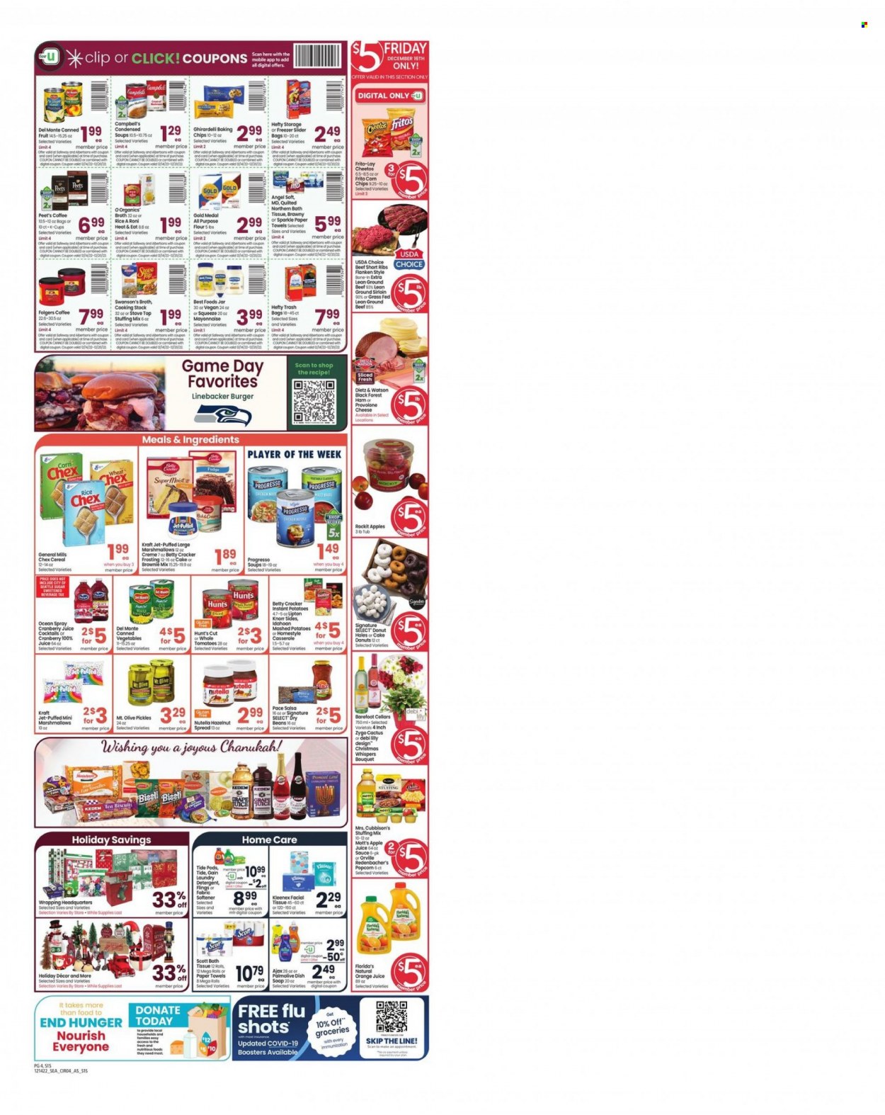 Albertsons ad - 12/14/2022 - 12/20/2022. Page 4