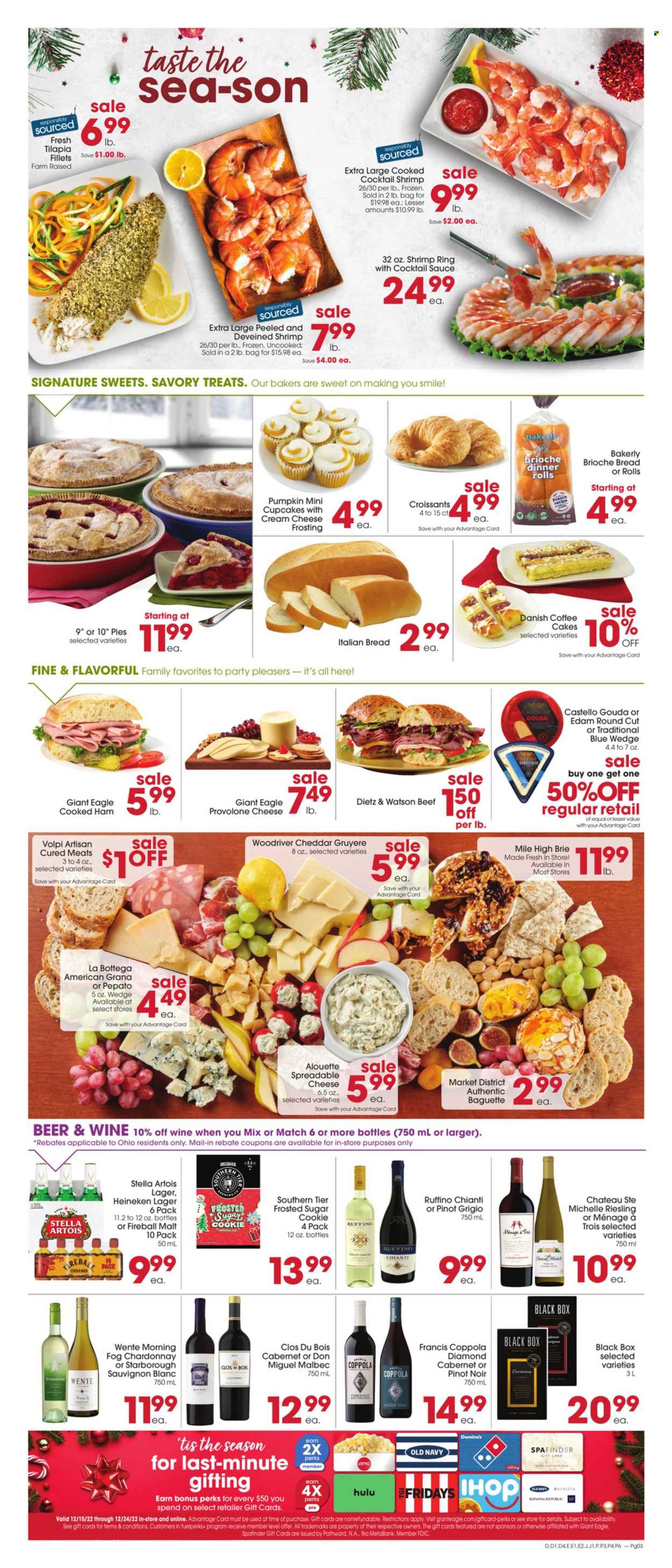 Giant Eagle ad - 12/15/2022 - 12/21/2022. Page 3