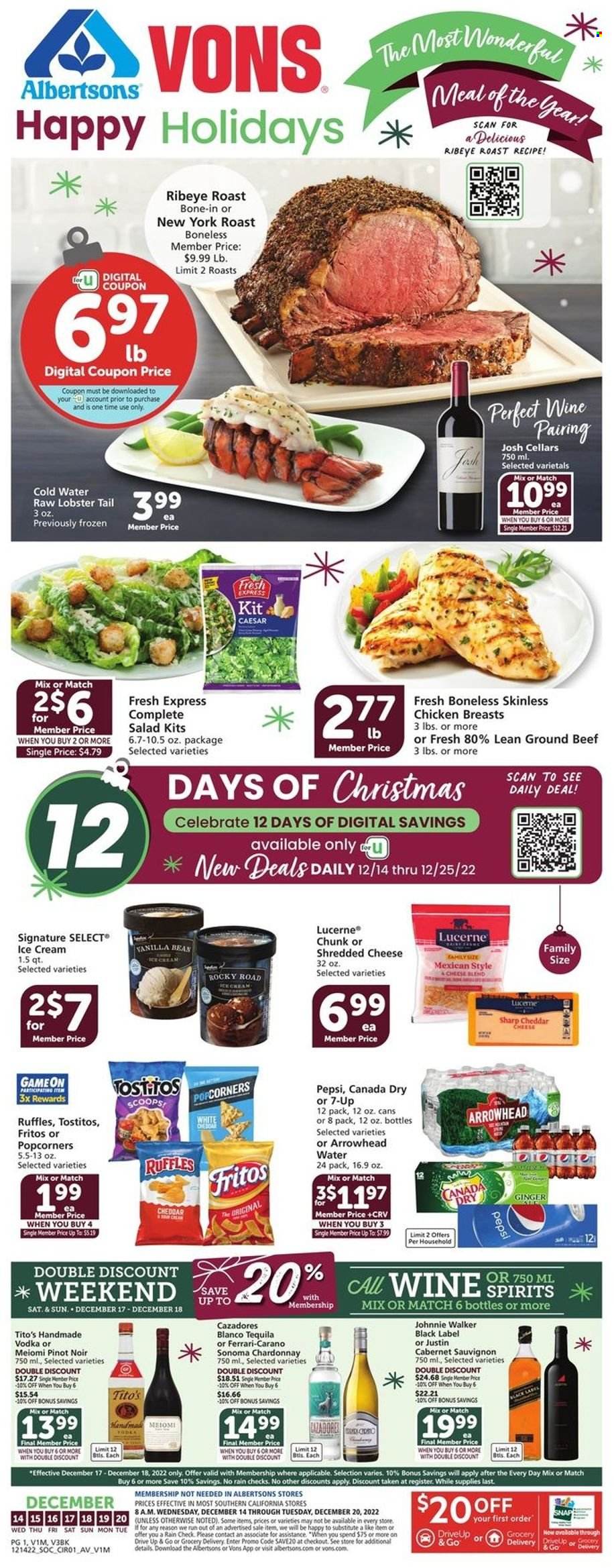 Vons ad - 12/14/2022 - 12/20/2022. Page 1