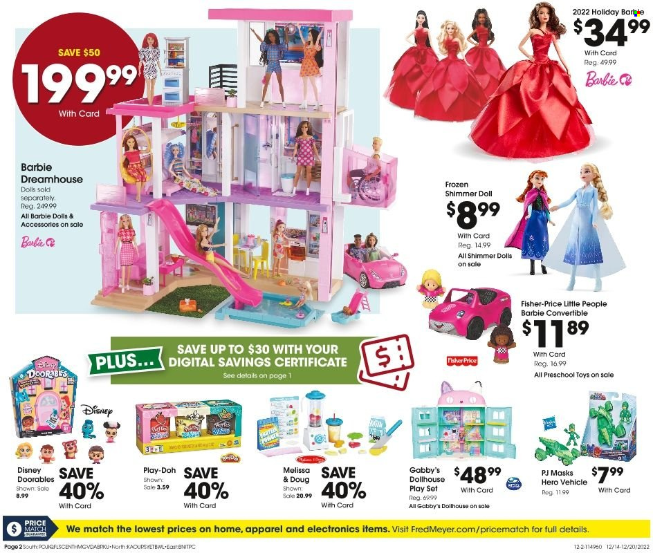 Fred Meyer ad - 12/14/2022 - 12/20/2022. Page 2