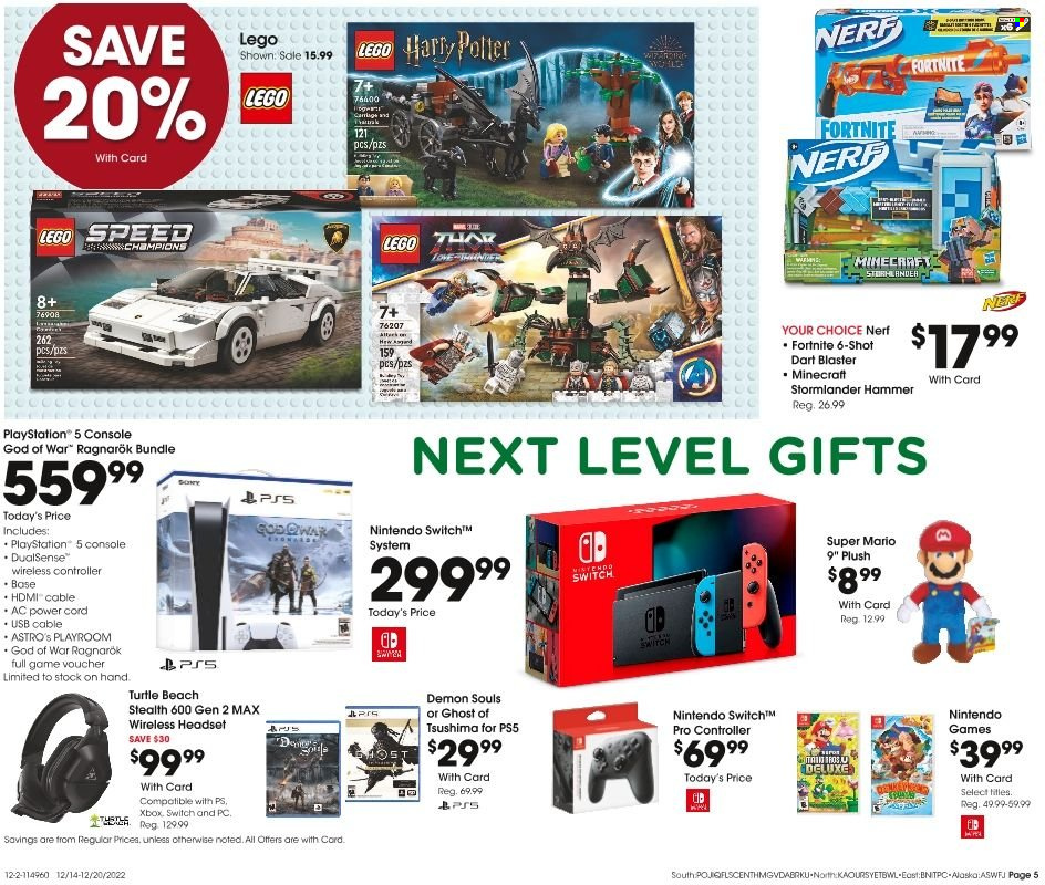 Fred Meyer ad - 12/14/2022 - 12/20/2022. Page 5