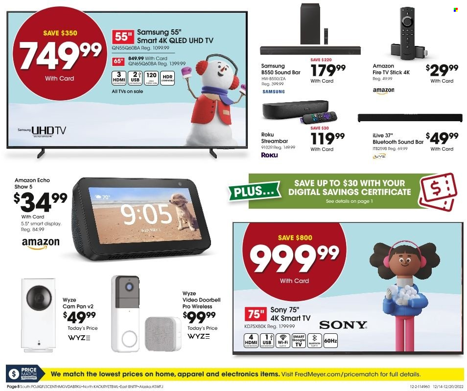 Fred Meyer ad - 12/14/2022 - 12/20/2022. Page 8