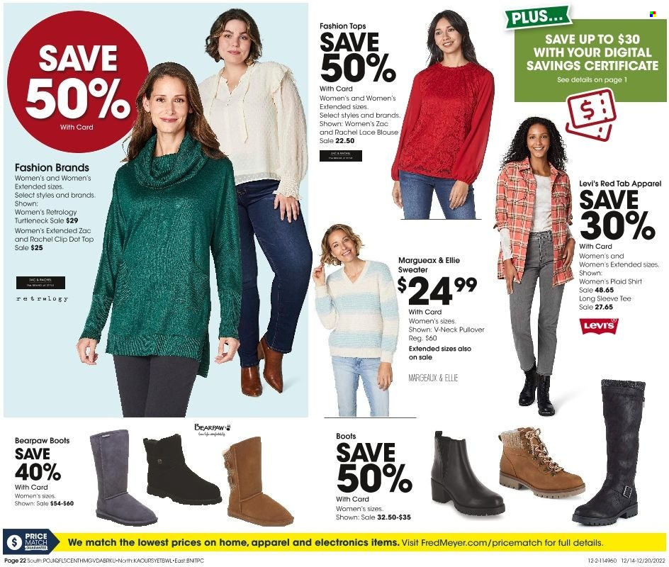 Fred Meyer ad - 12/14/2022 - 12/20/2022. Page 22