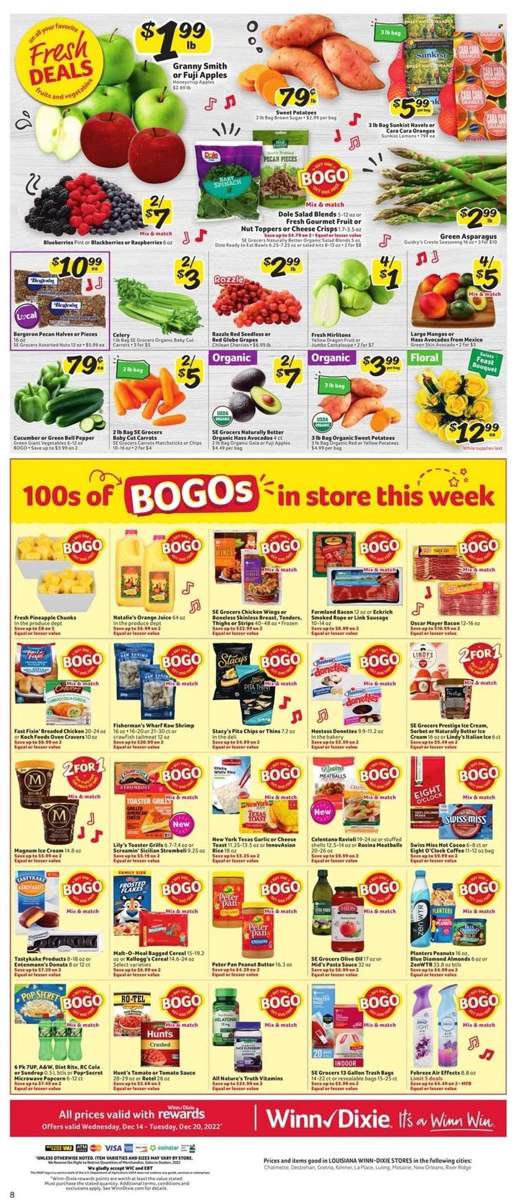 Winn Dixie ad. Page 8