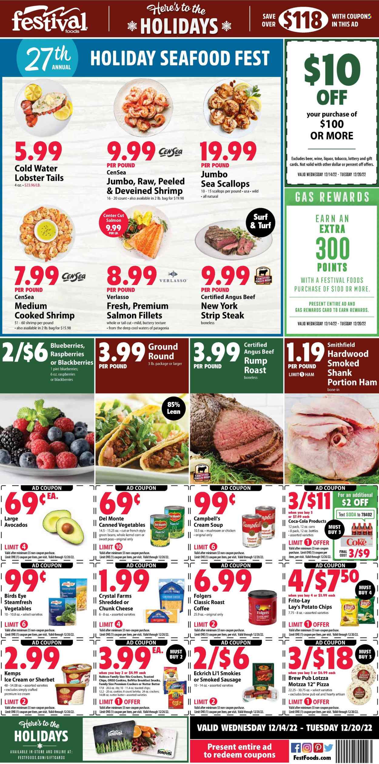 Festival Foods ad - 12/14/2022 - 12/20/2022. Page 1