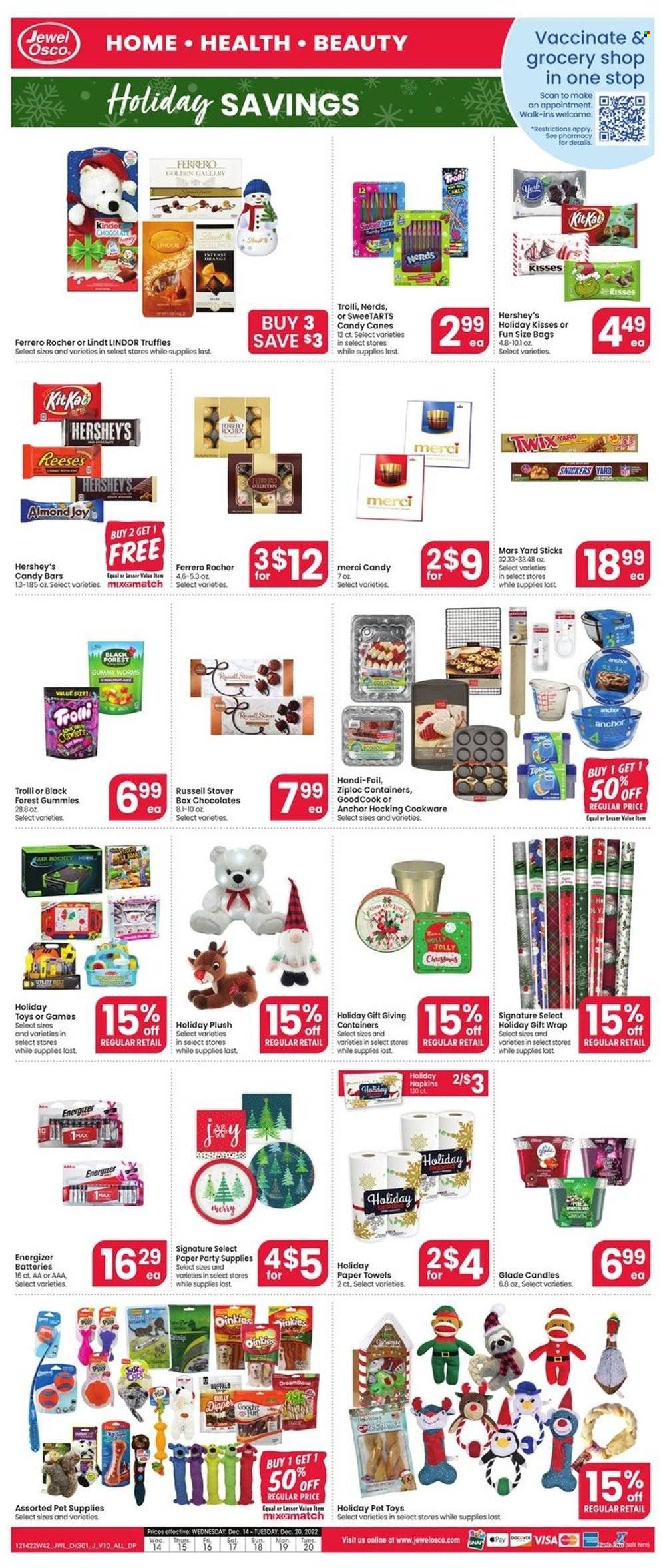 Jewel Osco ad - 12/14/2022 - 12/20/2022. Page 1
