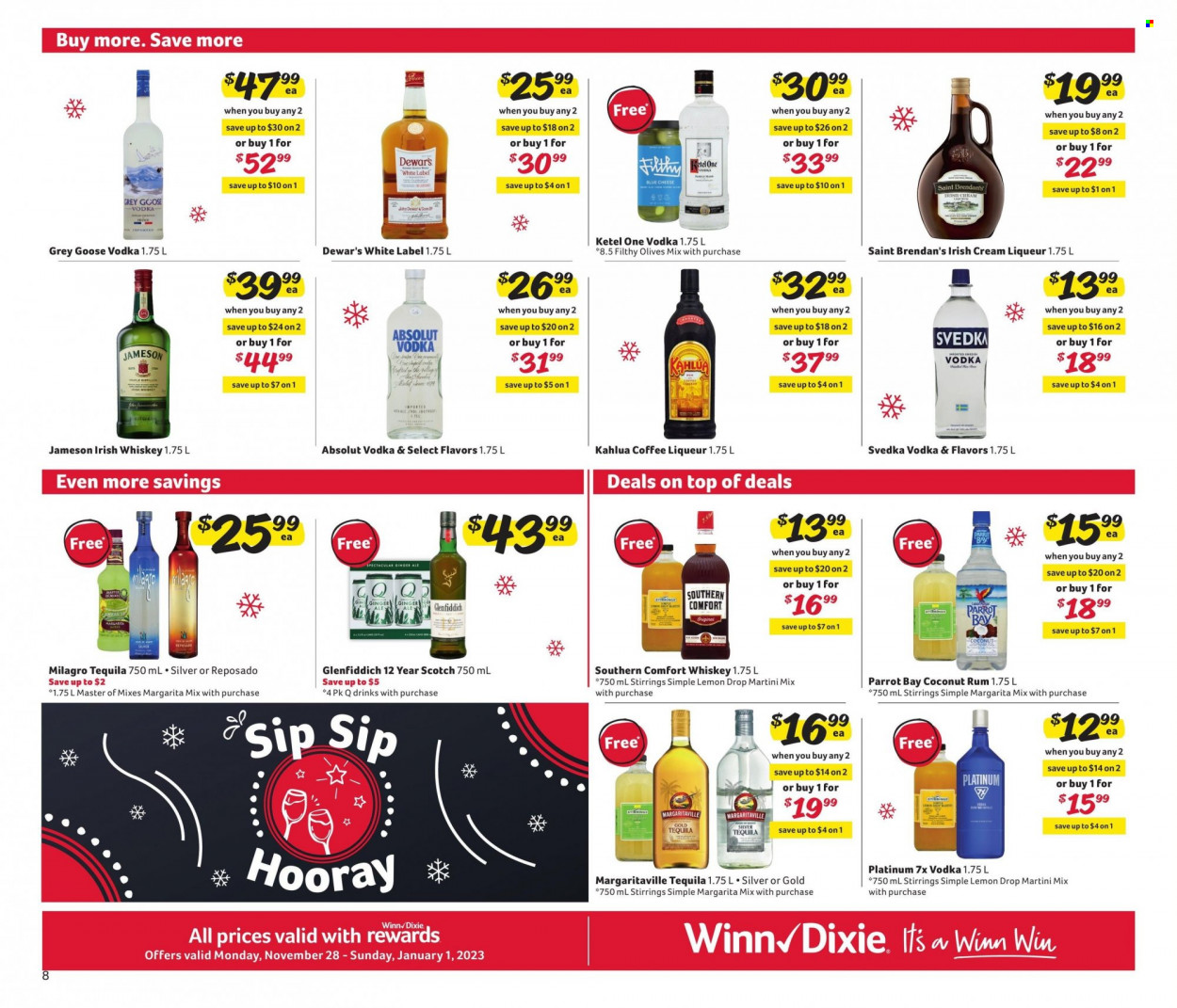 Winn Dixie ad - 11/28/2022 - 01/01/2023. Page 8