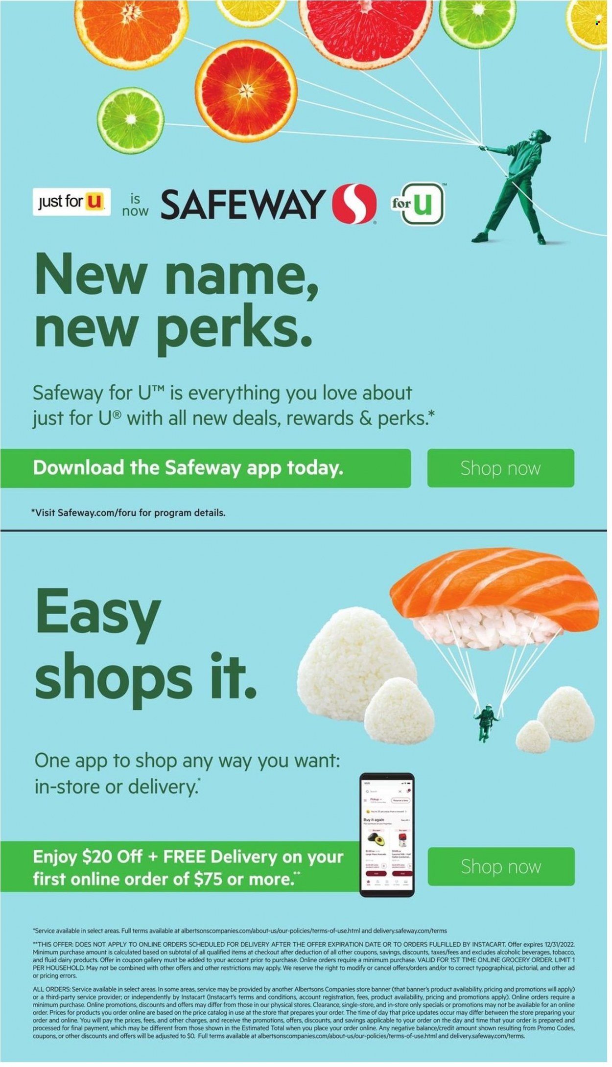 Safeway ad - 12/16/2022 - 12/22/2022. Page 9