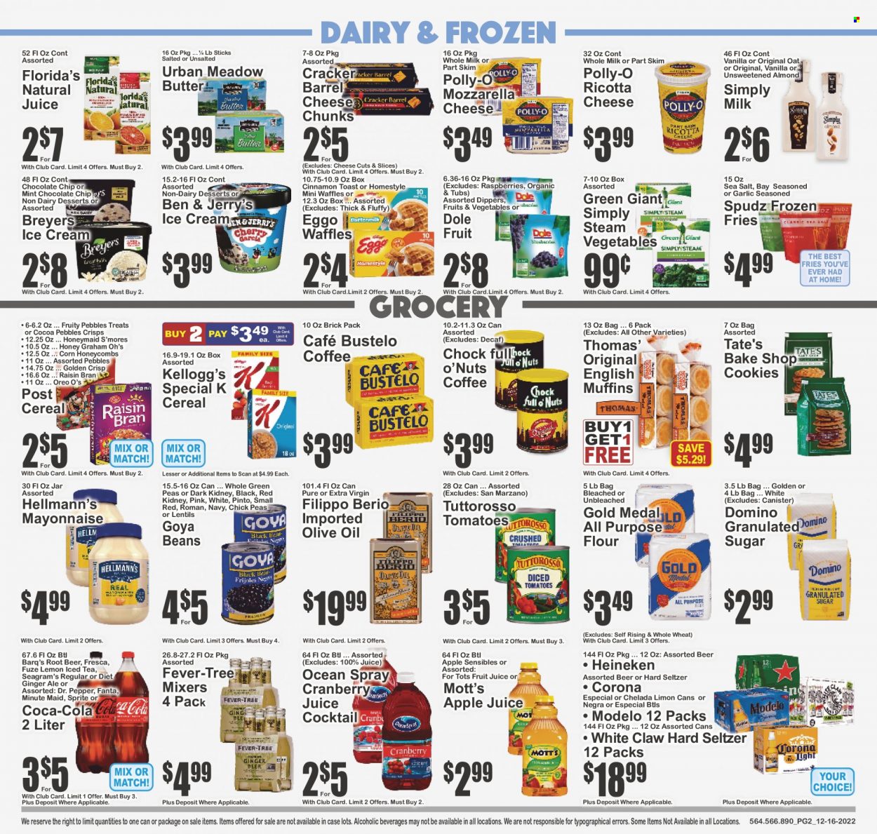 Key Food ad - 12/16/2022 - 12/22/2022. Page 2