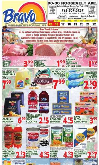Bravo Supermarkets Ad