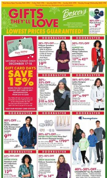 Boscov's Ad