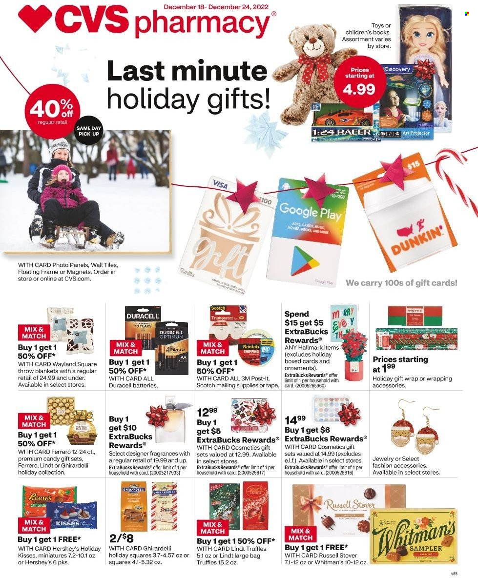 CVS Pharmacy ad - 12/18/2022 - 12/24/2022. Page 1