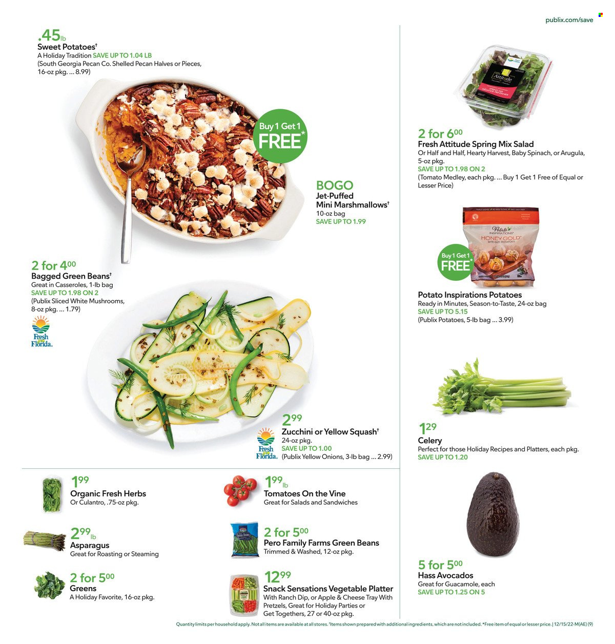 Publix ad - 12/15/2022 - 12/24/2022. Page 8