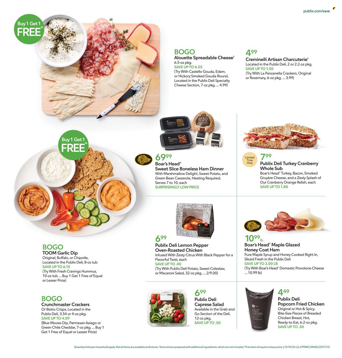 Publix ad - 12/15/2022 - 12/24/2022. Page 10