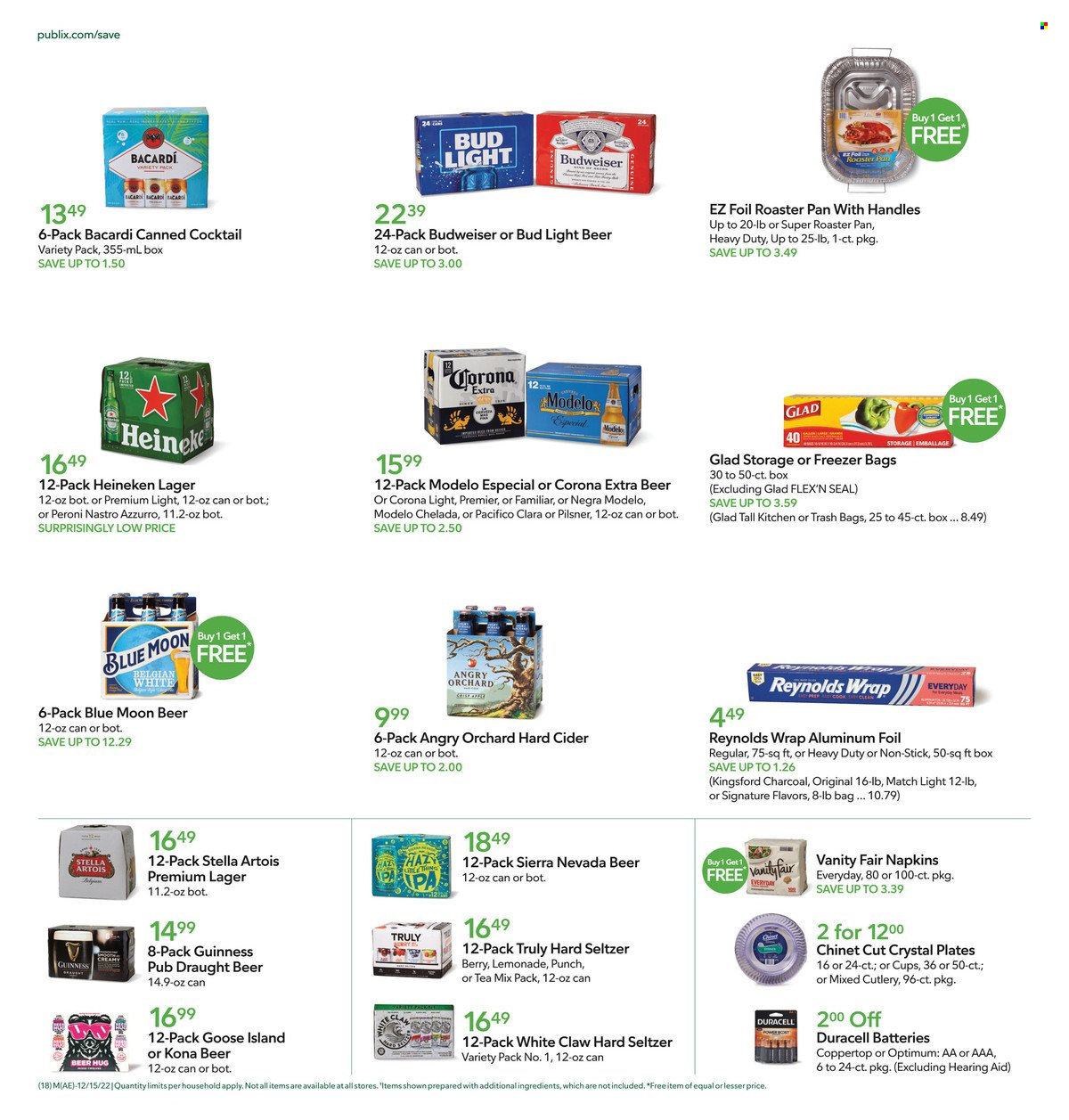 Publix ad - 12/15/2022 - 12/24/2022. Page 17
