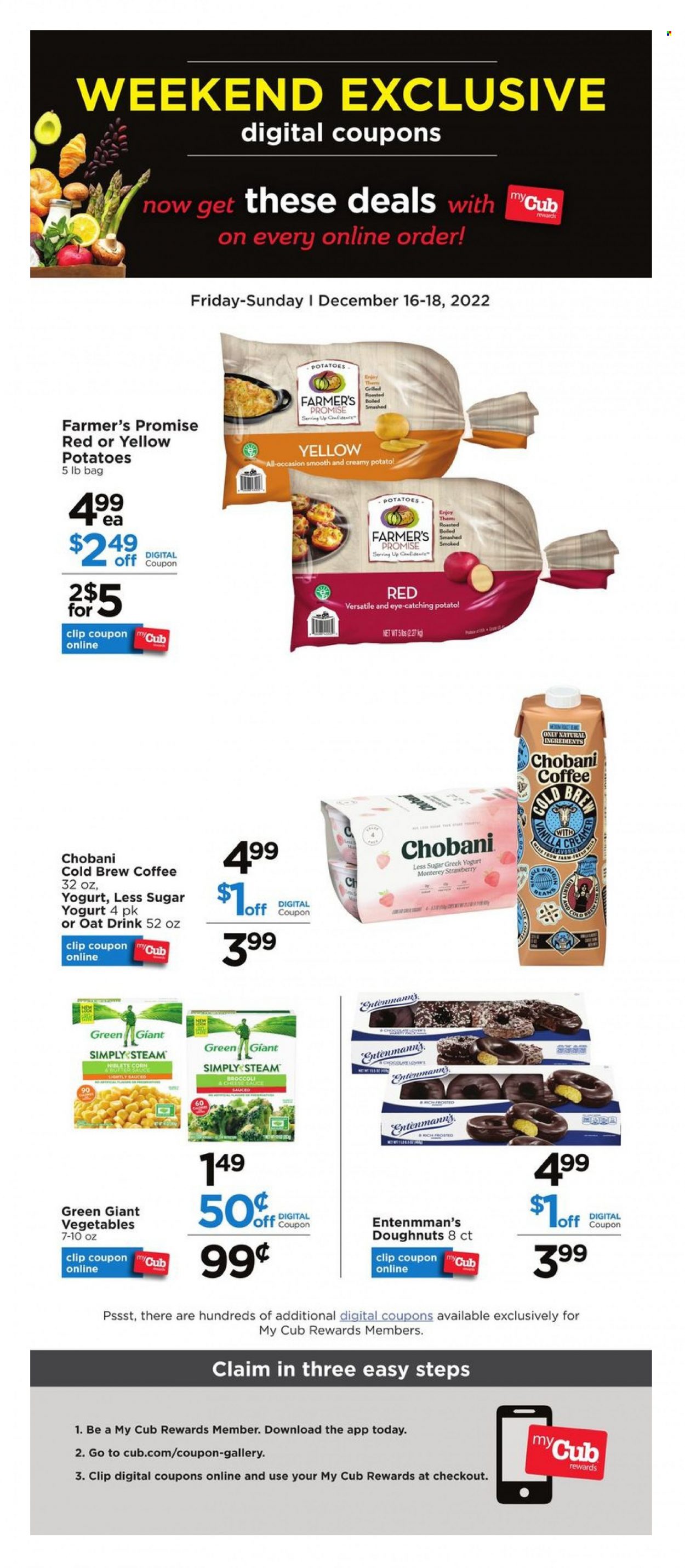Cub Foods ad - 12/16/2022 - 12/18/2022. Page 1