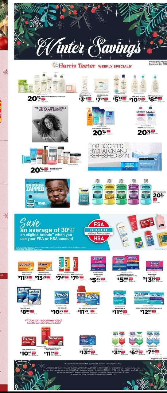 Harris Teeter ad - 12/14/2022 - 12/20/2022. Page 10