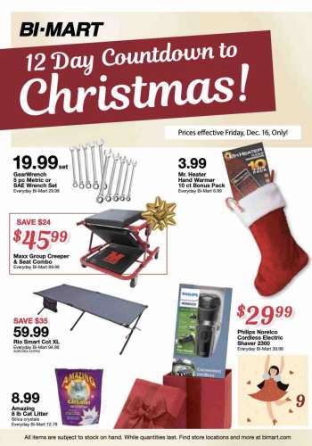 Bi-Mart Ad