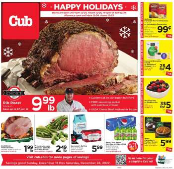 Cub Foods Flyer - 12/18/2022 - 12/24/2022.