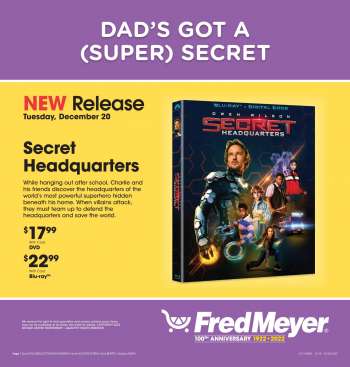 Fred Meyer Flyer - 12/18/2022 - 12/20/2022.