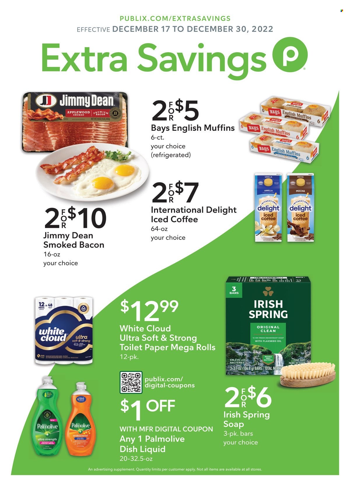 Publix ad - 12/17/2022 - 12/30/2022. Page 1