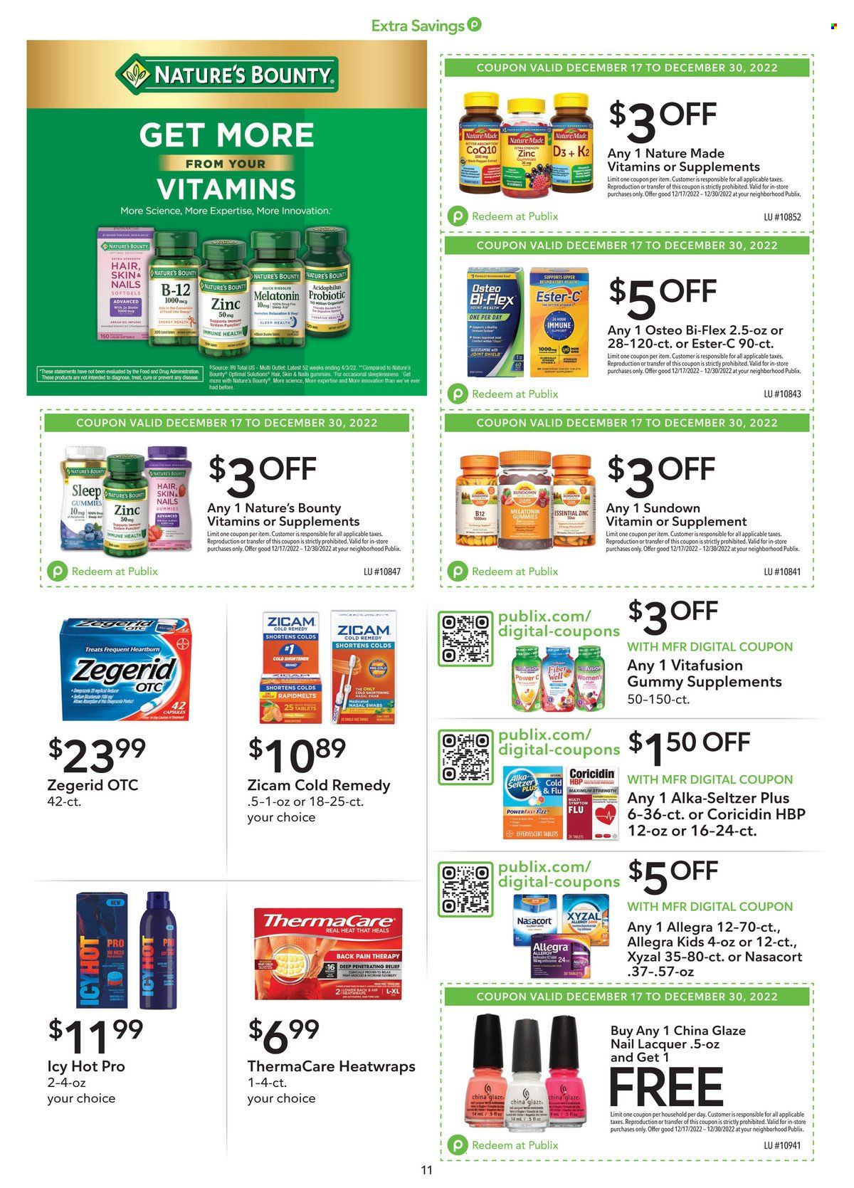 Publix ad - 12/17/2022 - 12/30/2022. Page 11