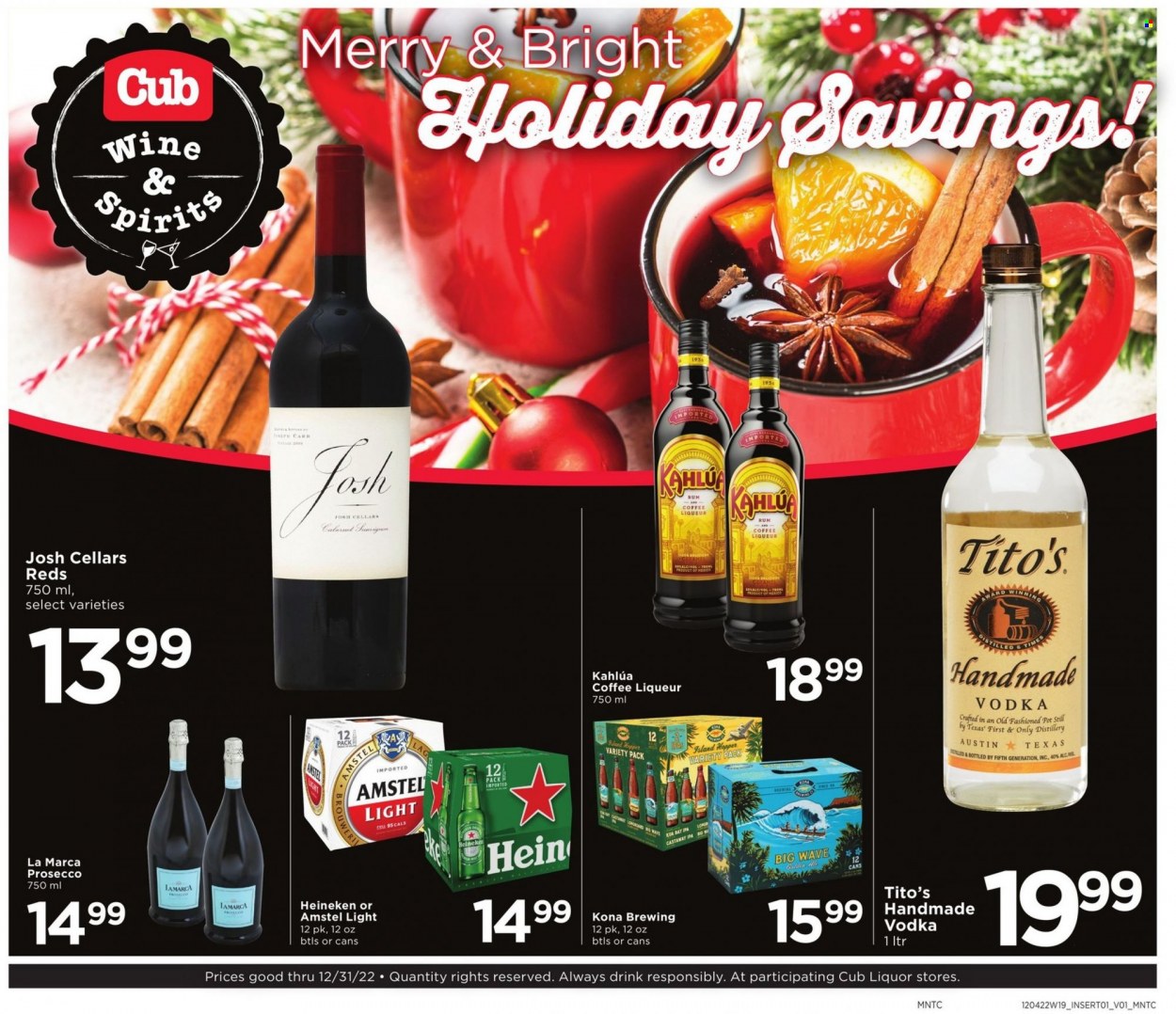 Cub Foods ad - 12/18/2022 - 12/24/2022. Page 2