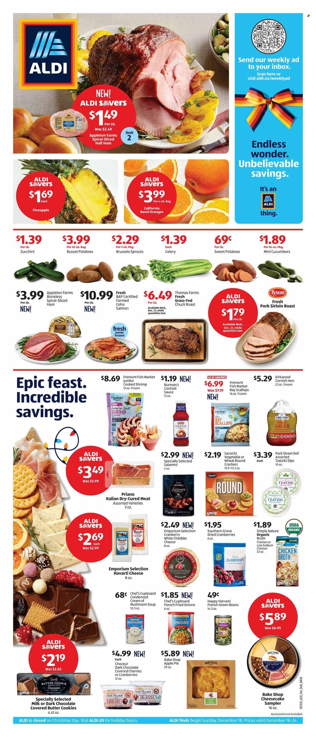 ALDI ad - 12/18/2022 - 12/24/2022. Page 1