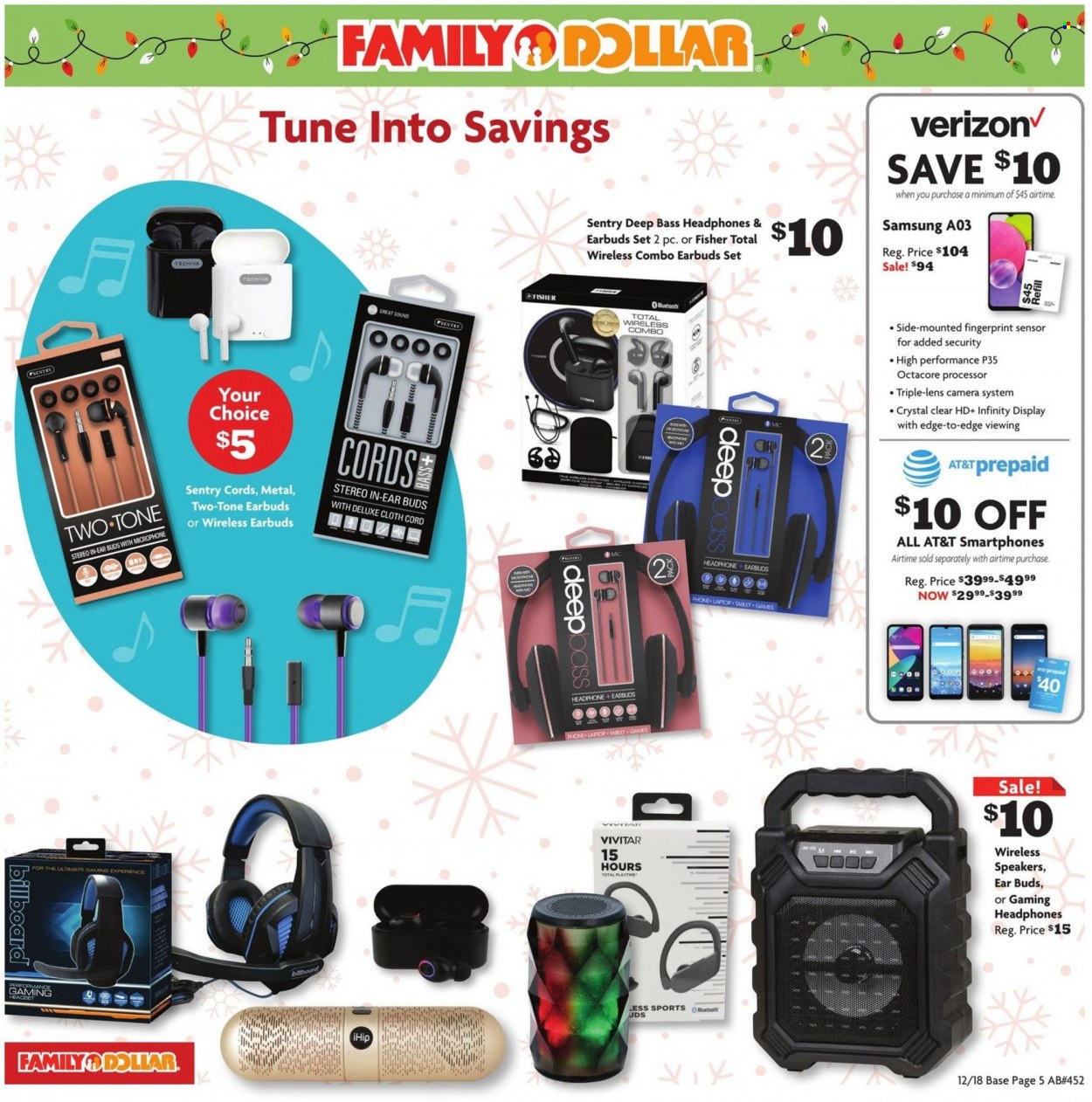 Family Dollar ad - 12/18/2022 - 12/24/2022. Page 6
