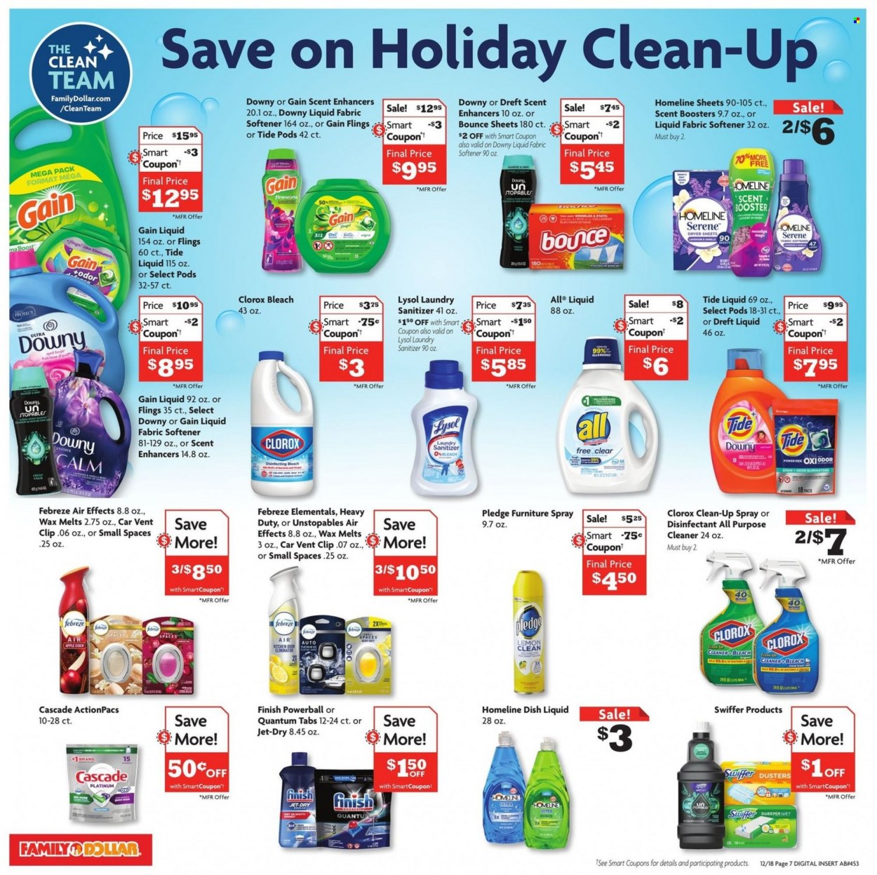 Family Dollar ad - 12/18/2022 - 12/24/2022. Page 12