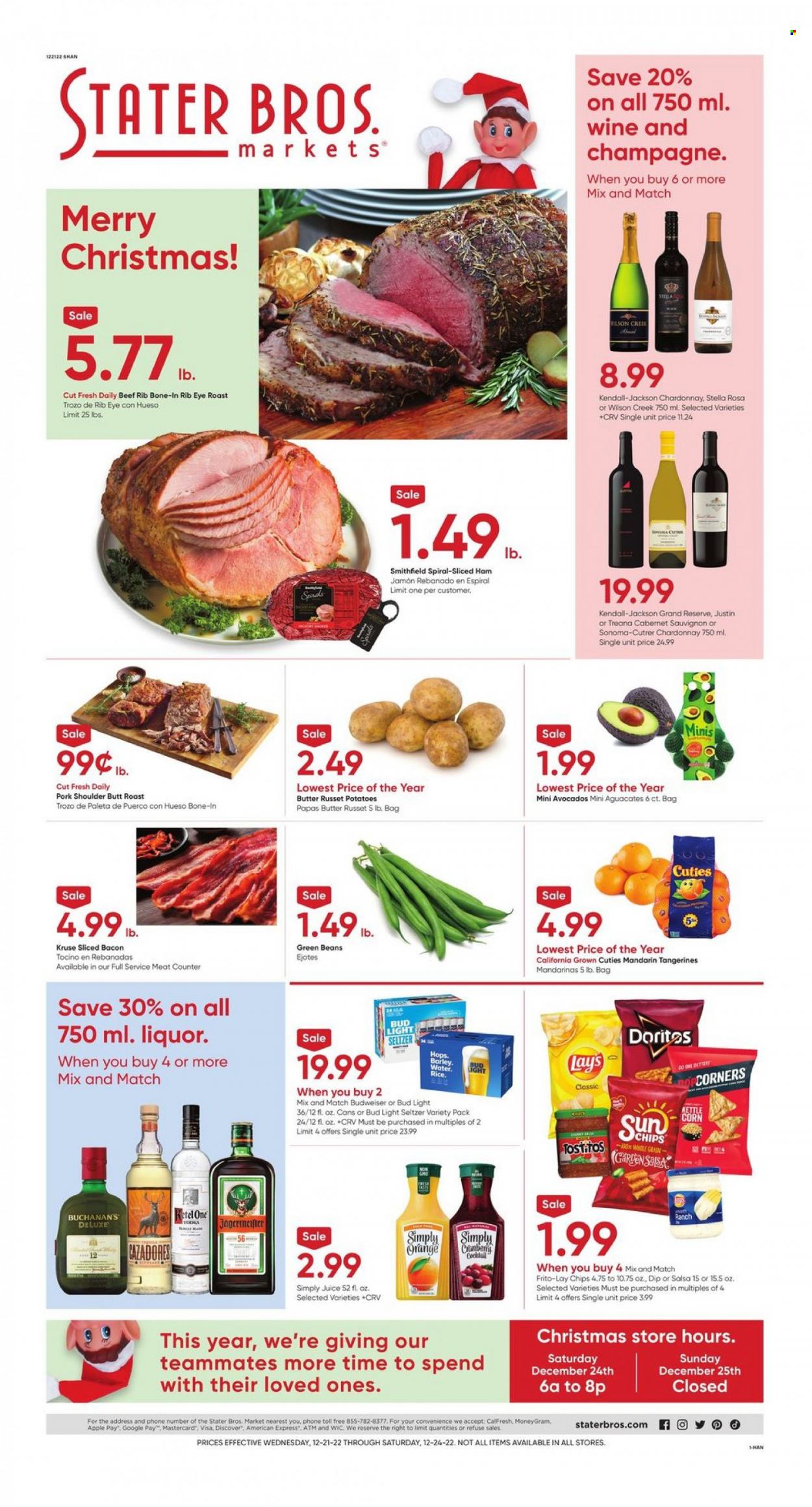 Stater Bros. ad - 12/21/2022 - 12/24/2022. Page 1
