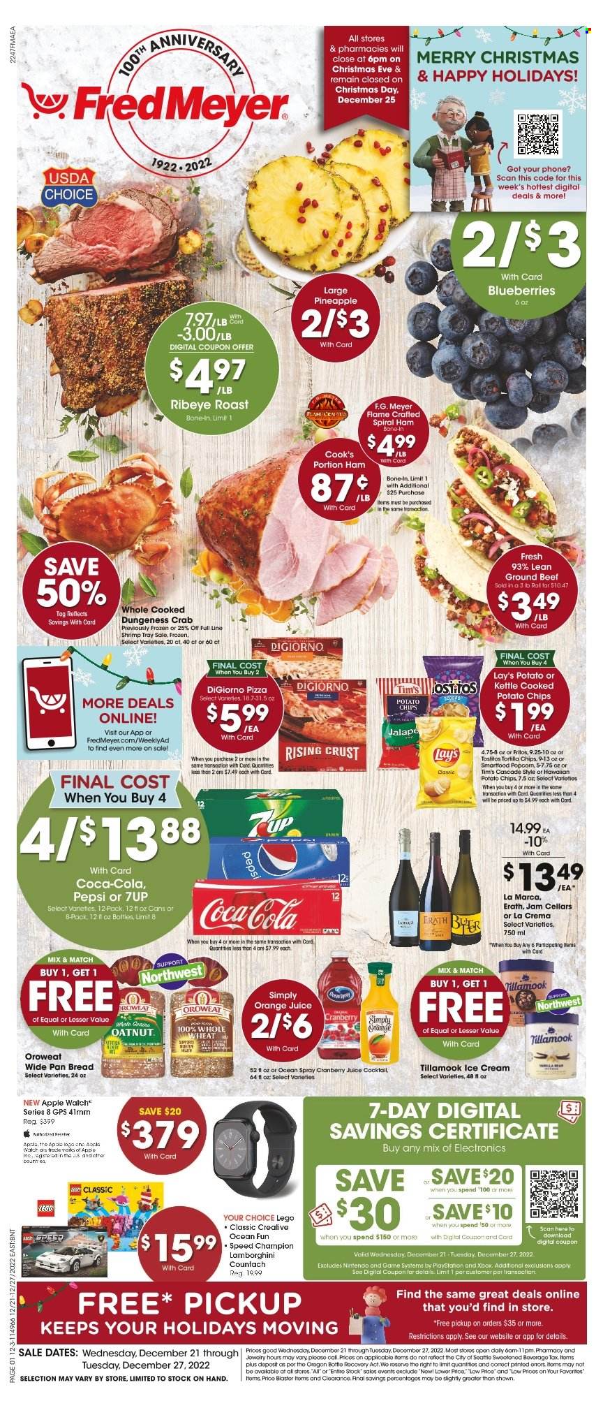 Fred Meyer ad - 12/21/2022 - 12/27/2022. Page 1