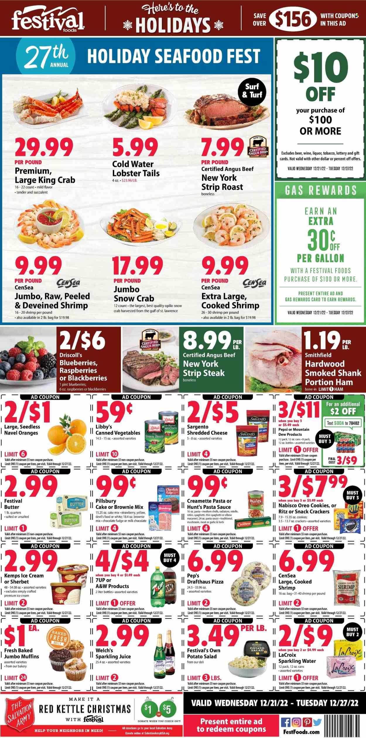 Festival Foods ad - 12/21/2022 - 12/27/2022. Page 1