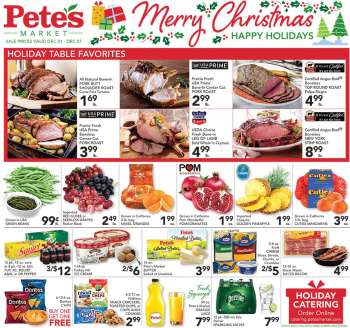 Pete's Fresh Market Ad