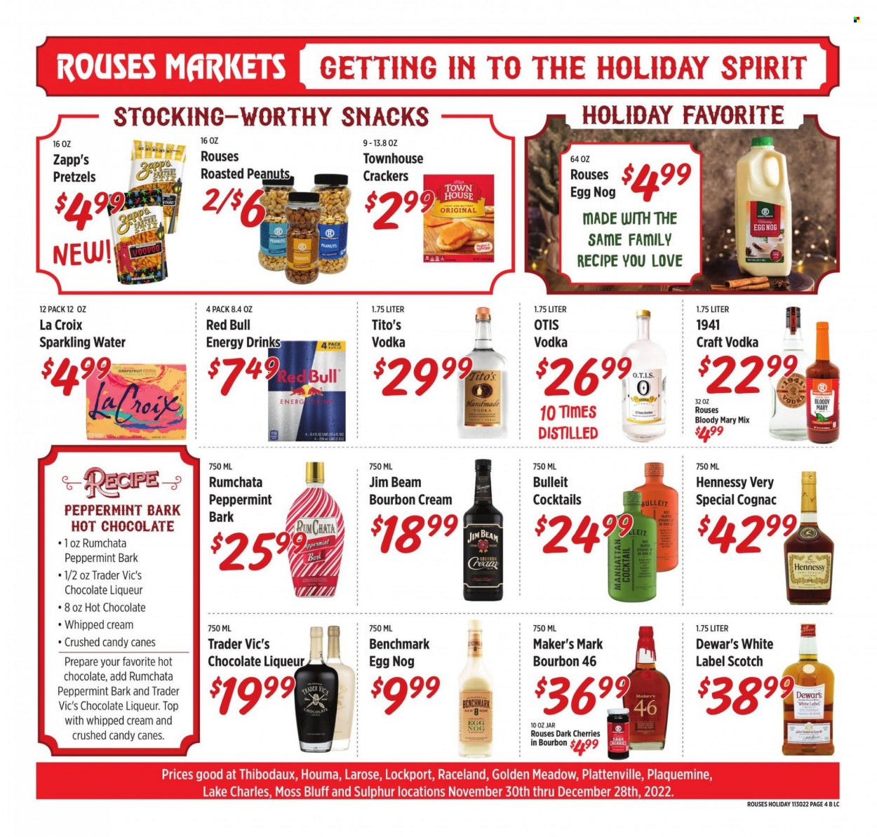 Rouses Markets ad - 11/30/2022 - 12/28/2022. Page 4