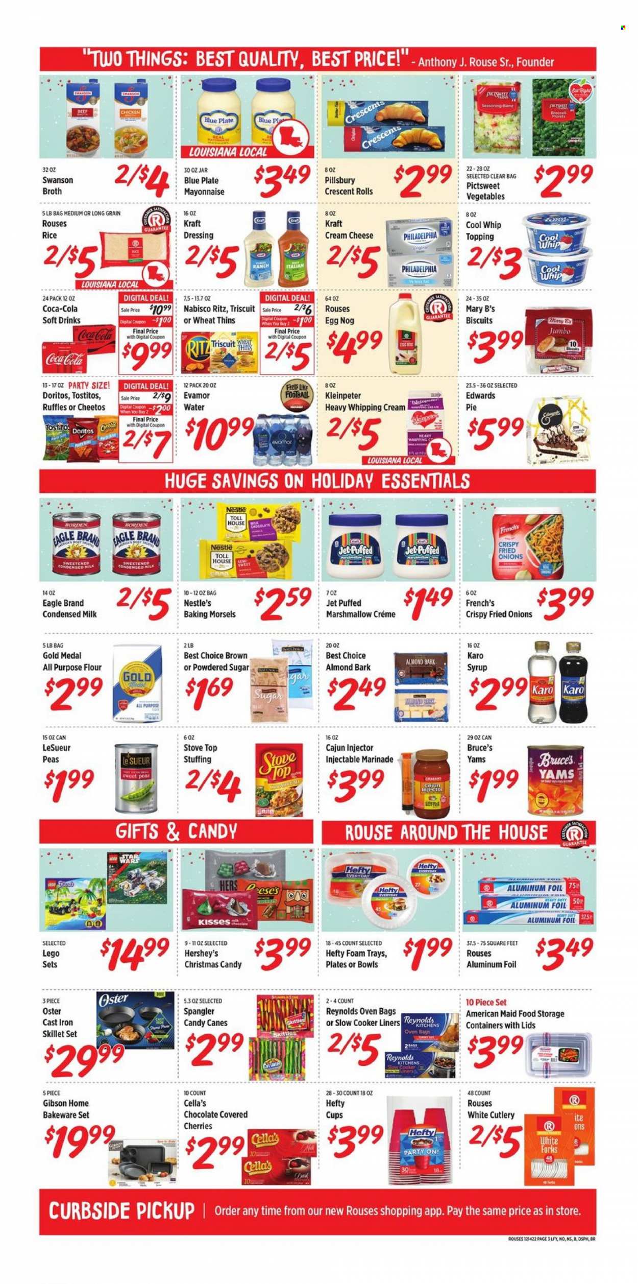 Rouses Markets ad - 12/14/2022 - 12/24/2022. Page 3