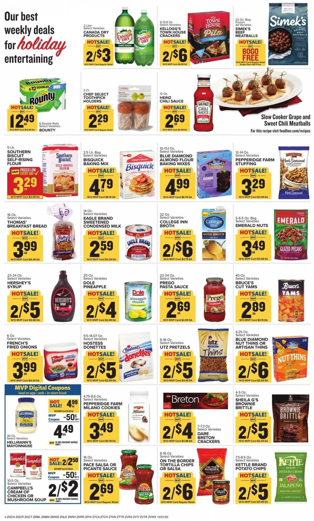 Food Lion ad - 12/21/2022 - 12/27/2022. Page 4