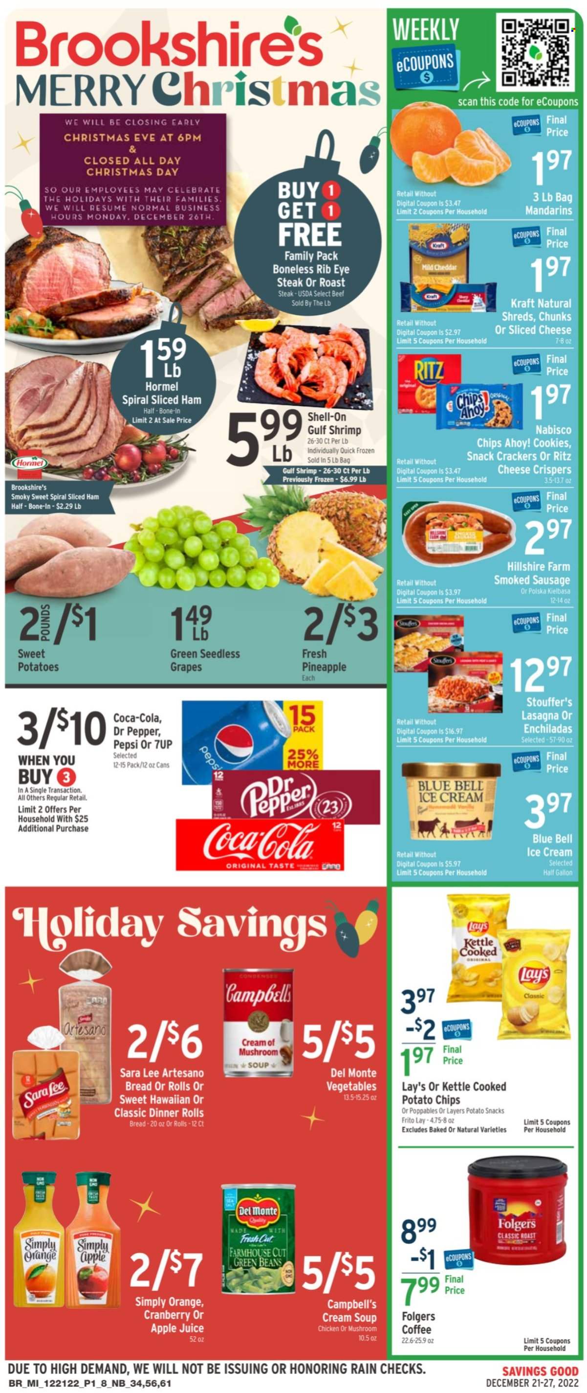 Brookshires ad - 12/21/2022 - 12/27/2022. Page 1