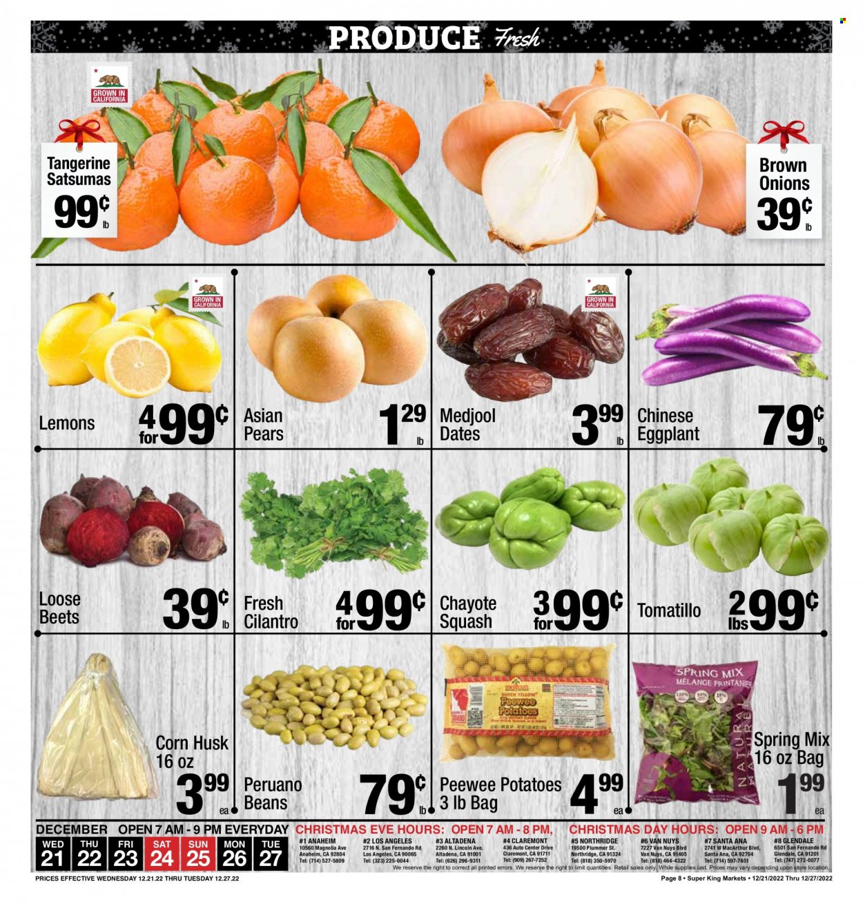 Super King Markets ad - 12/21/2022 - 12/27/2022. Page 8