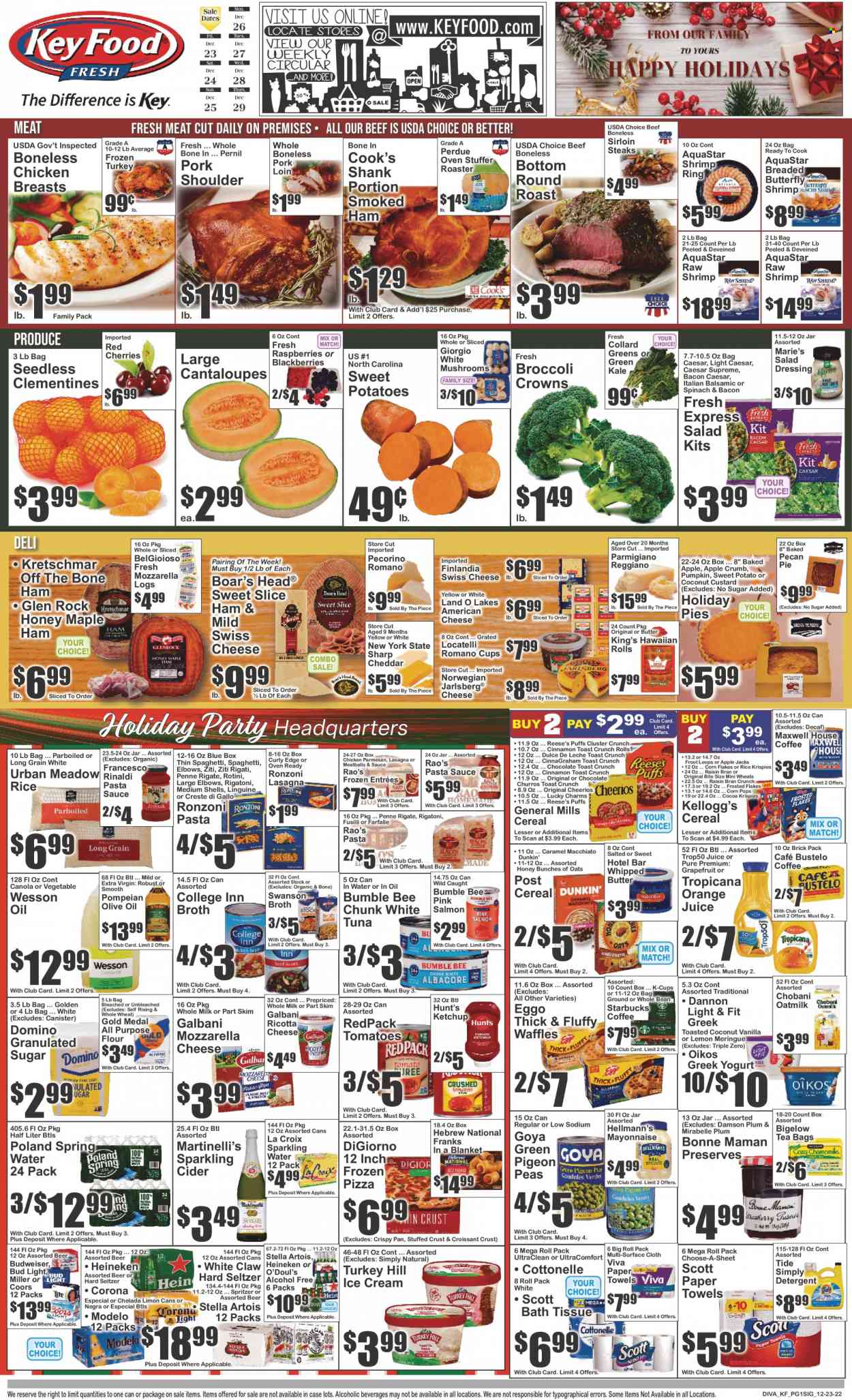 Key Food ad - 12/23/2022 - 12/29/2022. Page 1