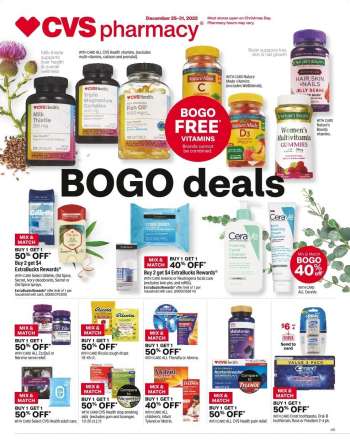 CVS Pharmacy Flyer - 12/25/2022 - 12/31/2022.