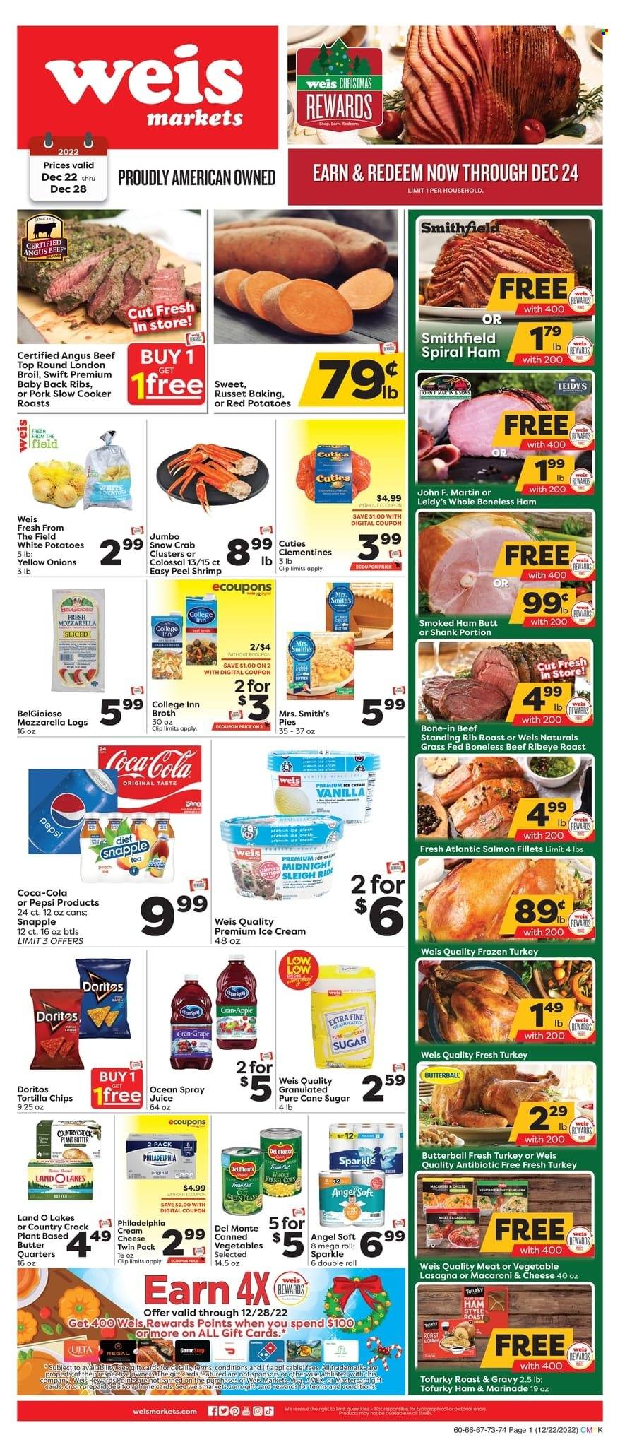 Weis ad - 12/22/2022 - 12/28/2022. Page 1